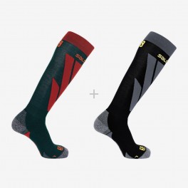SALOMON ACCESS SKI STRØMPE MED ULD SALOMON ACCESS SKI STRØMPE MED ULD